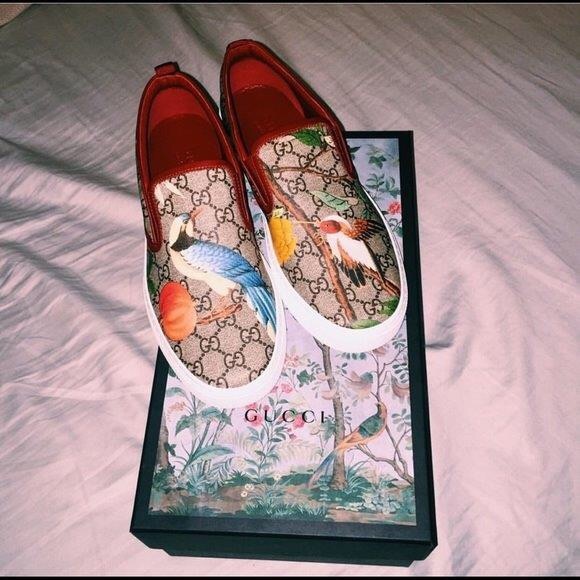 gucci tian slip on